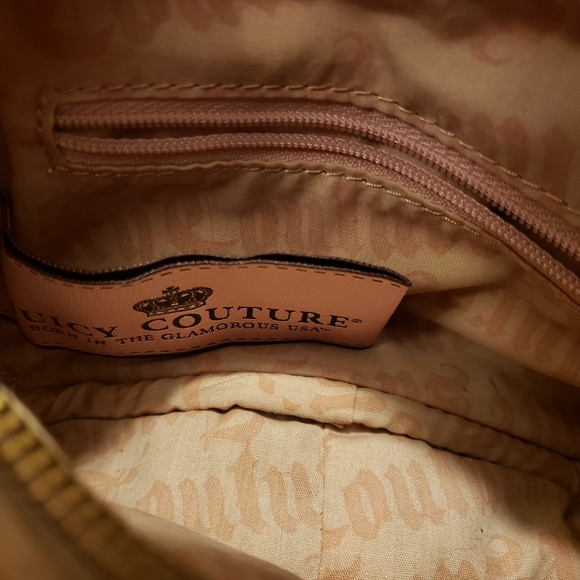 JUICY COUTURE Sequins Pink Gold Camera Crossbody - Picture 10 of 11